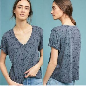 Anthropologie t.la polka dot top
